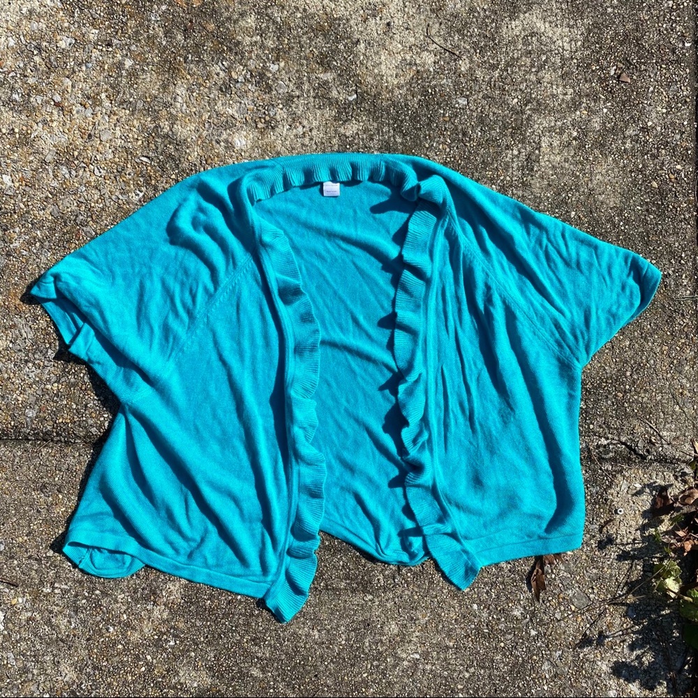 CHICO’S shrug cardigan size 3